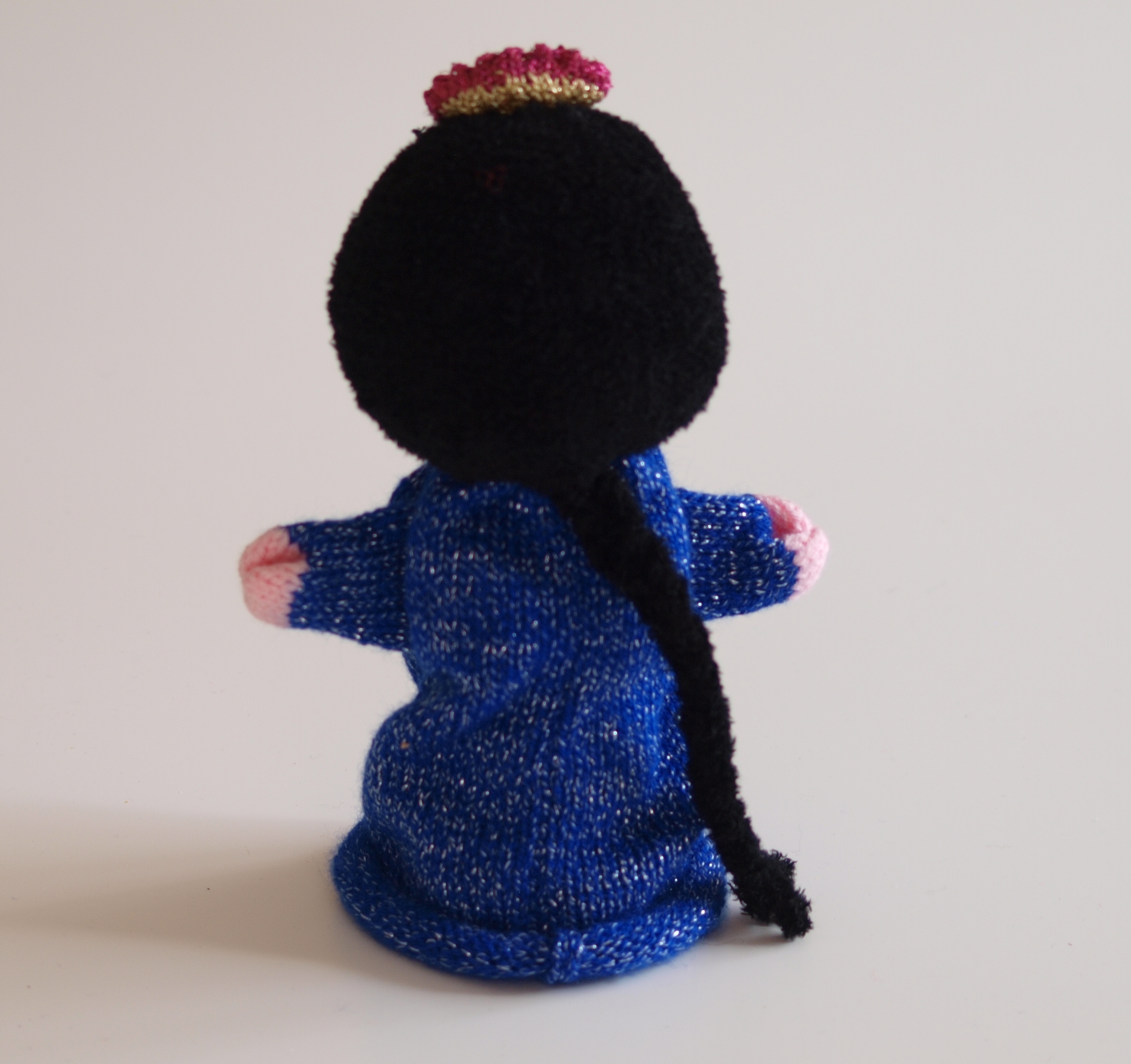 Handspielfigur Prinz von hinten