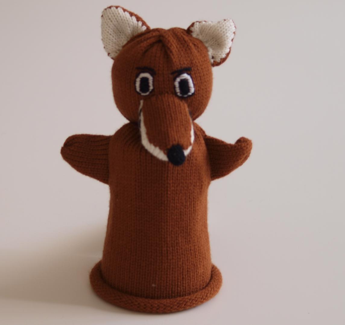 Handspielfigur Fuchs von vorne