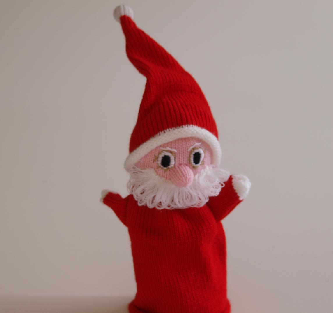 Handspielfigur Nikolaus von vorne