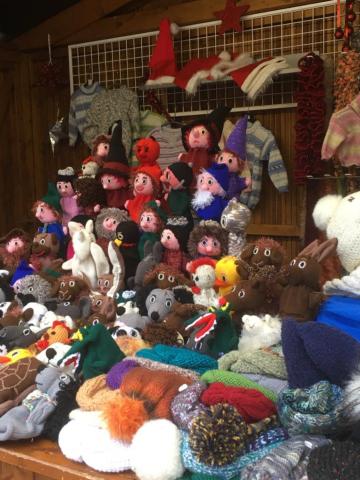 Hintergrundbild Weihnachtsmarkt