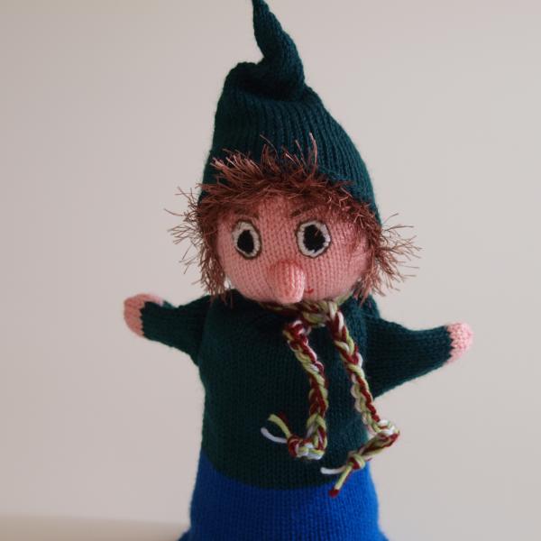 Handspielfigur Seppl von vorne