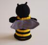 Handspielfigur Biene von hinten