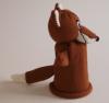 Handspielfigur Fuchs von rechts