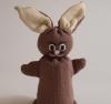 Handspielfigur Hase von vorne