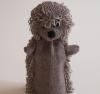 Handspielfigur Igel von vorne