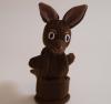 Handspielfigur Känguruh von vorne