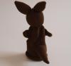 Handspielfigur Känguruh von hinten