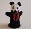 Handspielfigur Panda von vorne