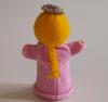Handspielfigur Prinzessin blond von hinten