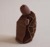Handspielfigur Schildkröte von hinten